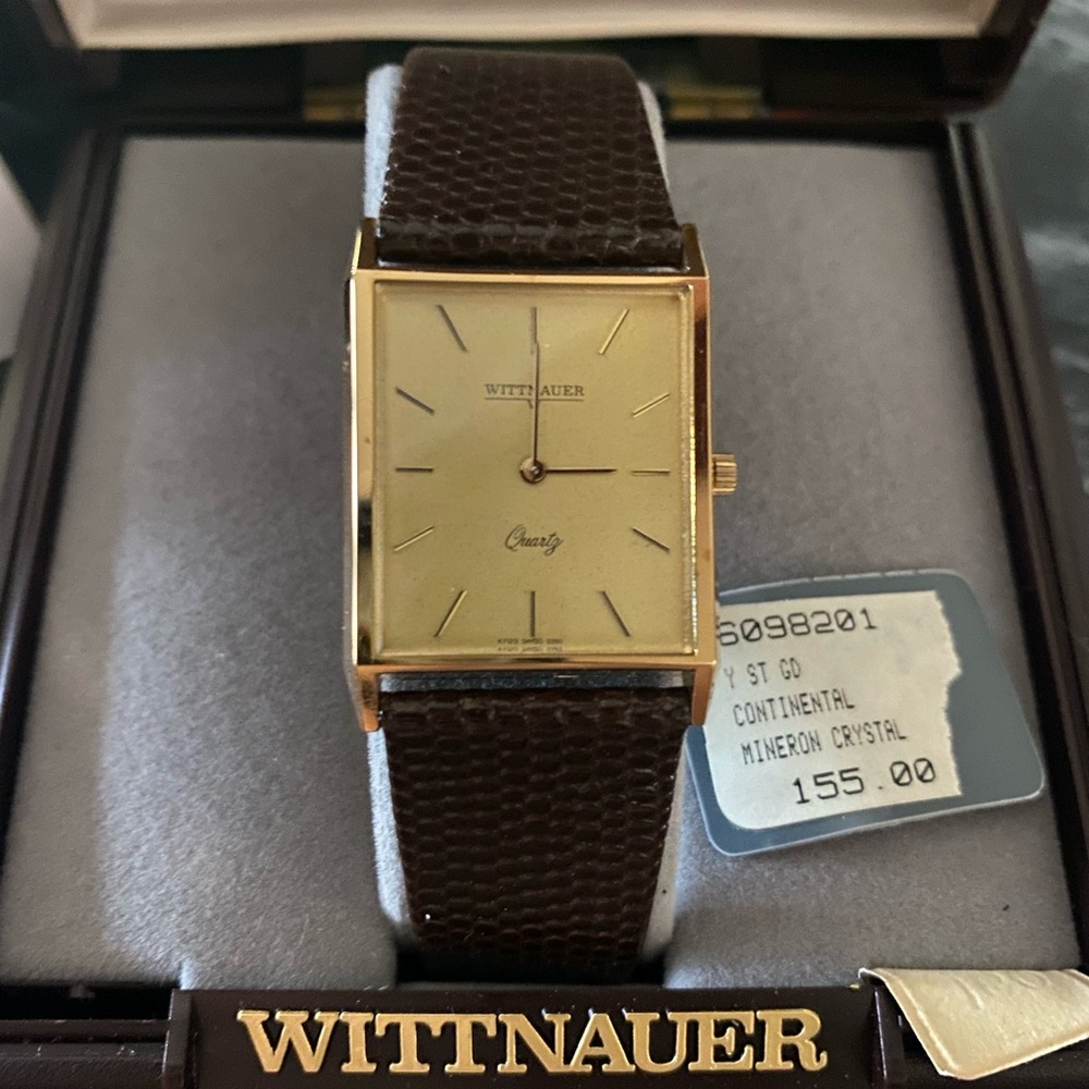 NWT Vintage Wittnauer Quartz Watch